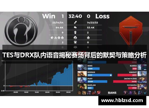 TES与DRX队内语音揭秘赛场背后的默契与策略分析